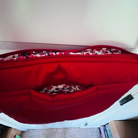 Vera Bradley Crossbody Bag, Cardinal Red, NWT - Picture 6 of 9